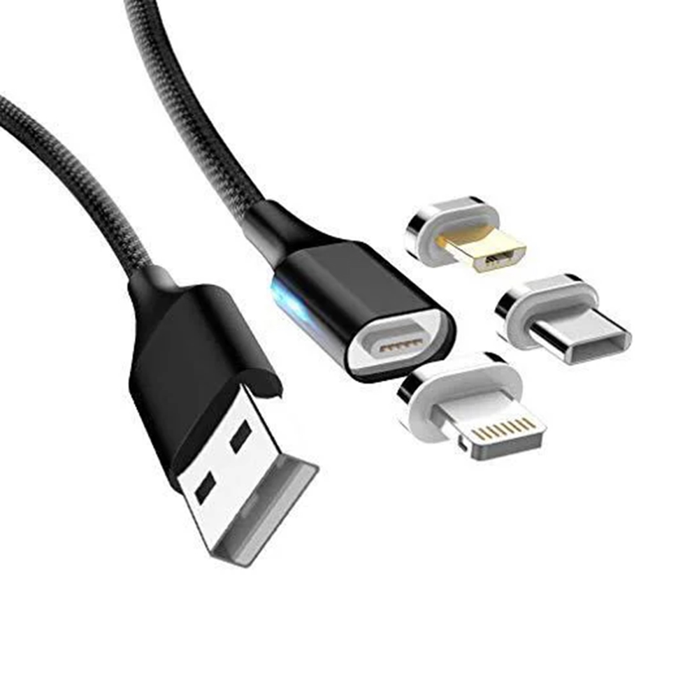USB Cable Magnetic Clip-On